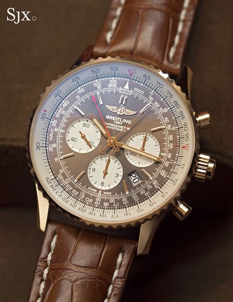 breitling navitimer rattrapante cost|Breitling Navitimer rubber strap.